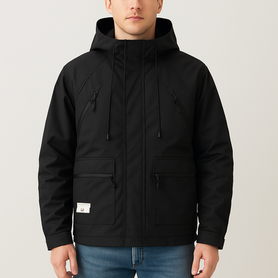 Technische Jacke mit Kapuze für Männer - Tomas