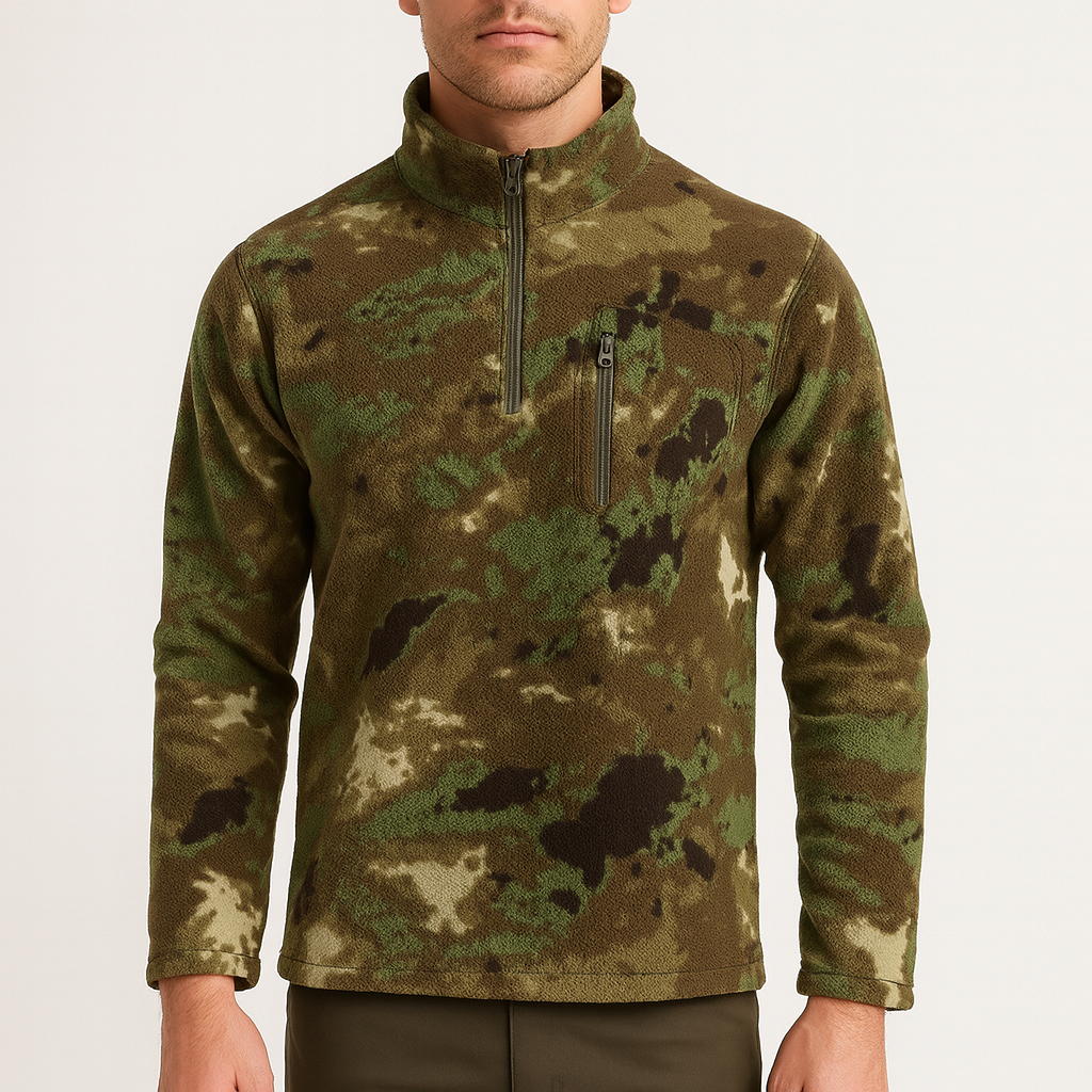 Herren-Trainingssweatshirt aus Thermofleece - Kravem