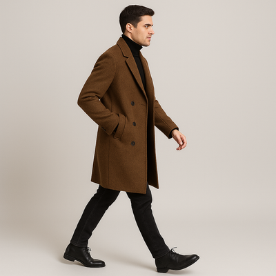 Klassischer und eleganter Herrenmantel - Stergen