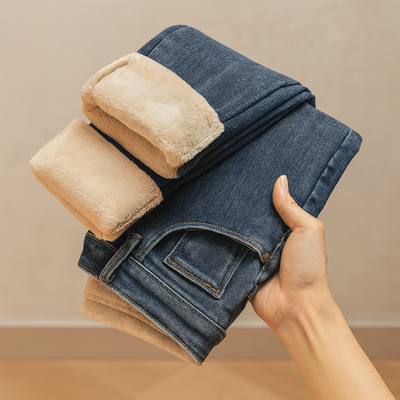 Damen-Thermohose mit Fleece-Futter - Aurelise