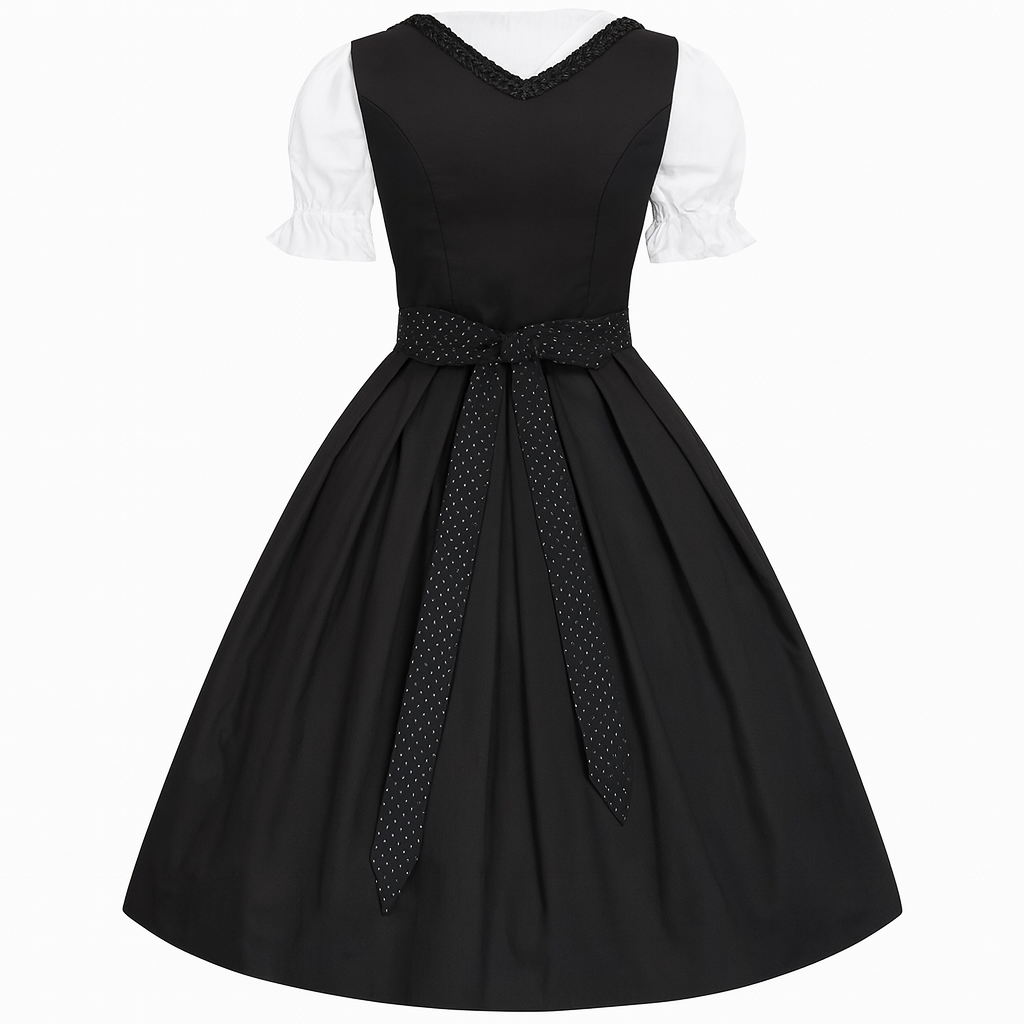 Dirndl Kleid mit Schleife für Damen - Katharina