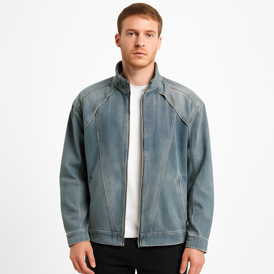 Herren Jeansjacke mit Wascheffekt - Partew