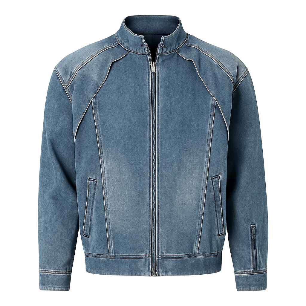 Herren Jeansjacke mit Wascheffekt - Partew