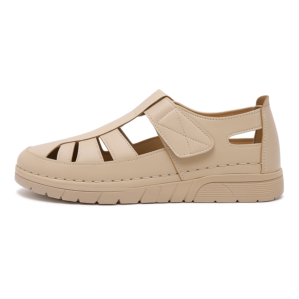 Orthopädische Ledersandalen für Frauen - Lander