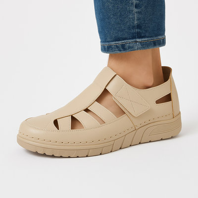 Orthopädische Ledersandalen für Frauen - Lander