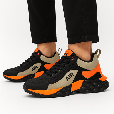 Turnschuhe mit hoher Reliefsohle - Varek