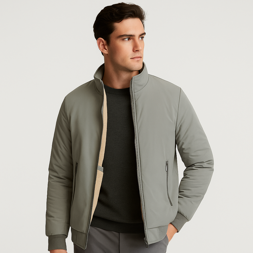 Herren-Fleece-Innenjacke mit Reißverschluss - Boaz