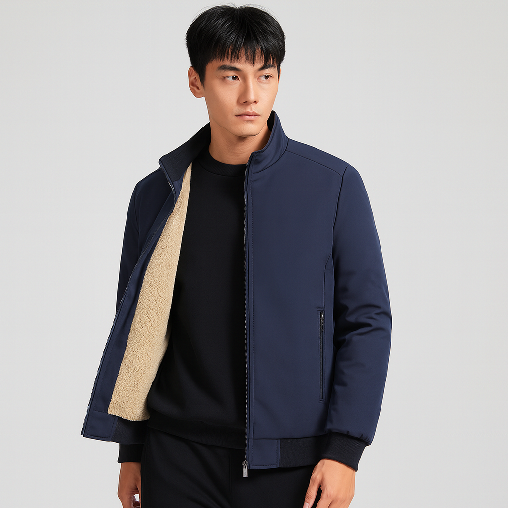 Herren-Fleece-Innenjacke mit Reißverschluss - Boaz