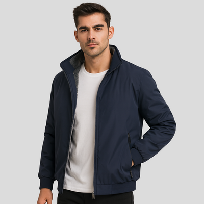 Herren-Fleece-Innenjacke mit Reißverschluss - Boaz