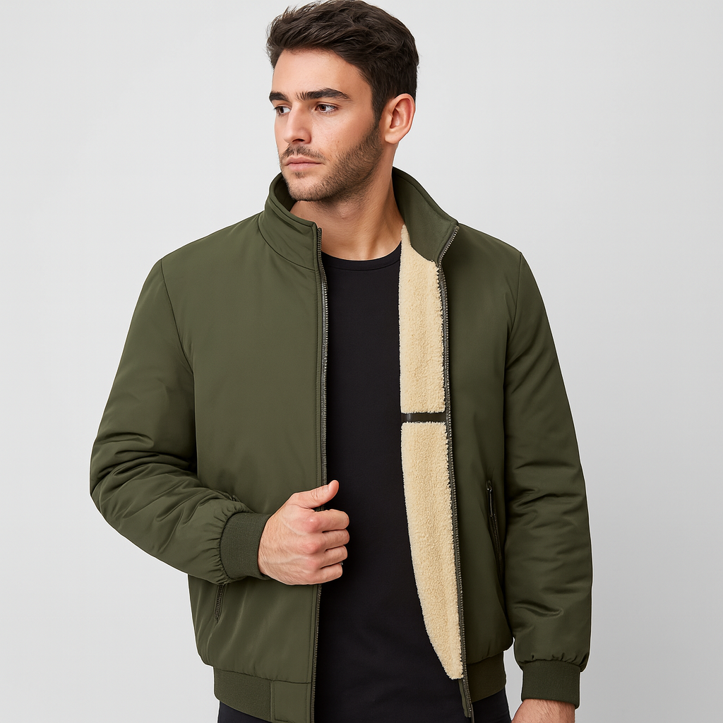 Herren-Fleece-Innenjacke mit Reißverschluss - Boaz
