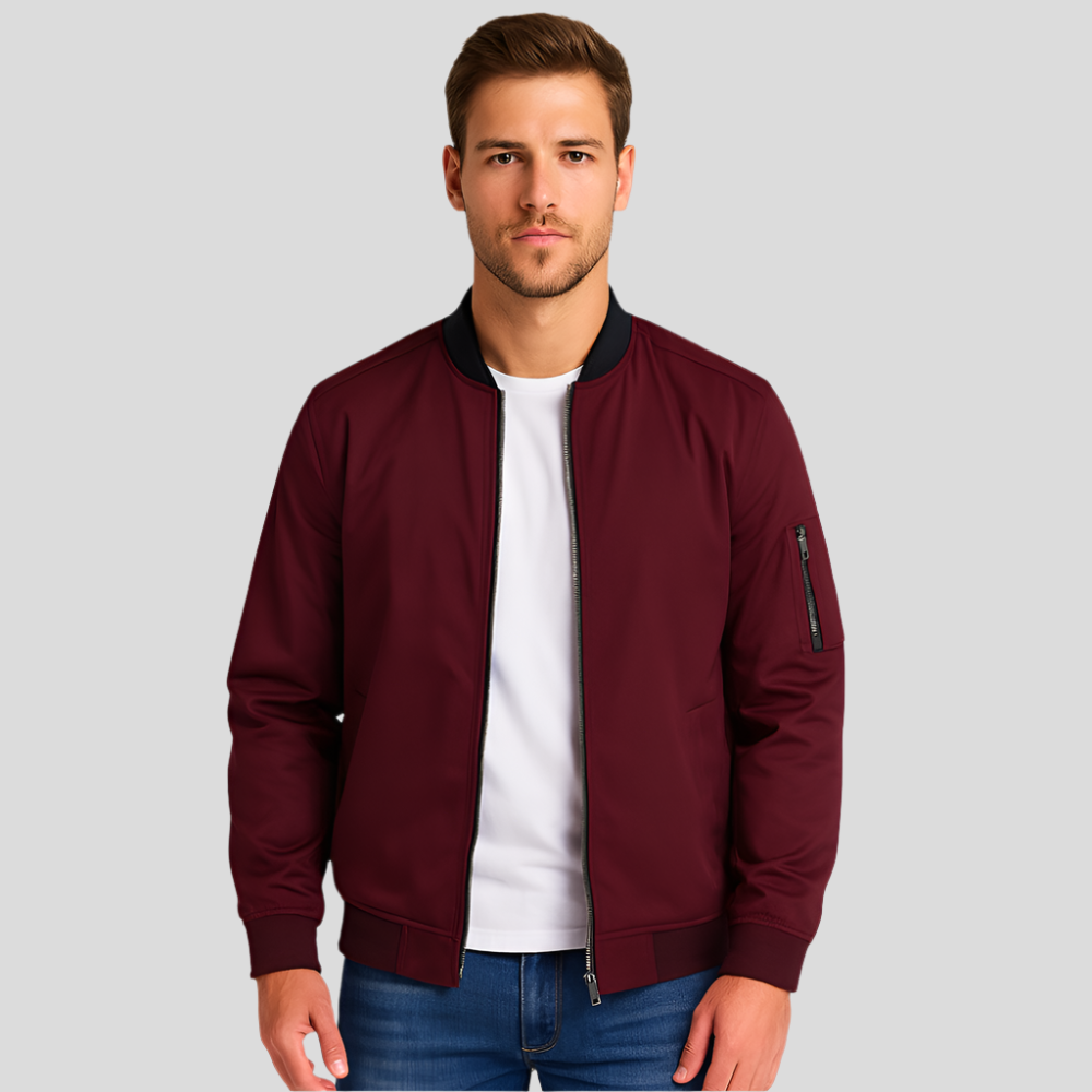 Minimalistische Herren-Bomberjacke - Ken