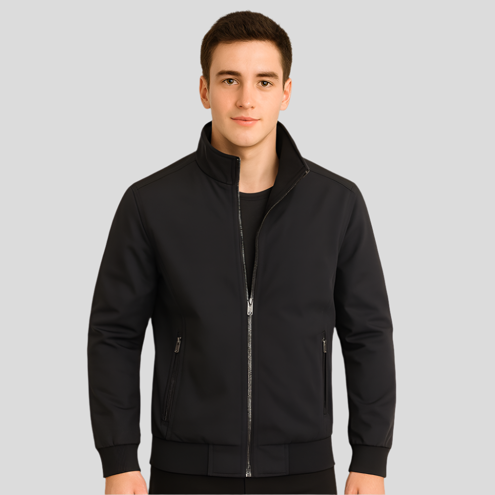 Leichte Herrenjacke mit Reißverschluss - Brad
