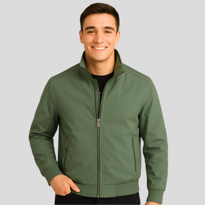 Leichte Herrenjacke mit Reißverschluss - Brad