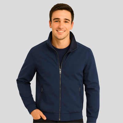 Leichte Herrenjacke mit Reißverschluss - Brad