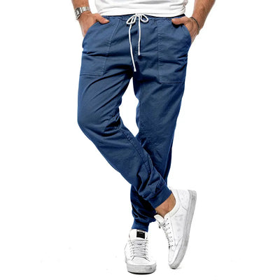 Charleston - Lässige Jogger-Hose aus Leinen