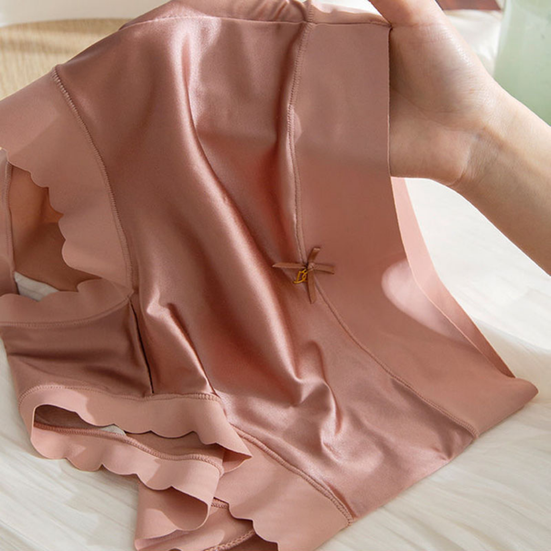 FINE - Nahtlose Satin-Slips