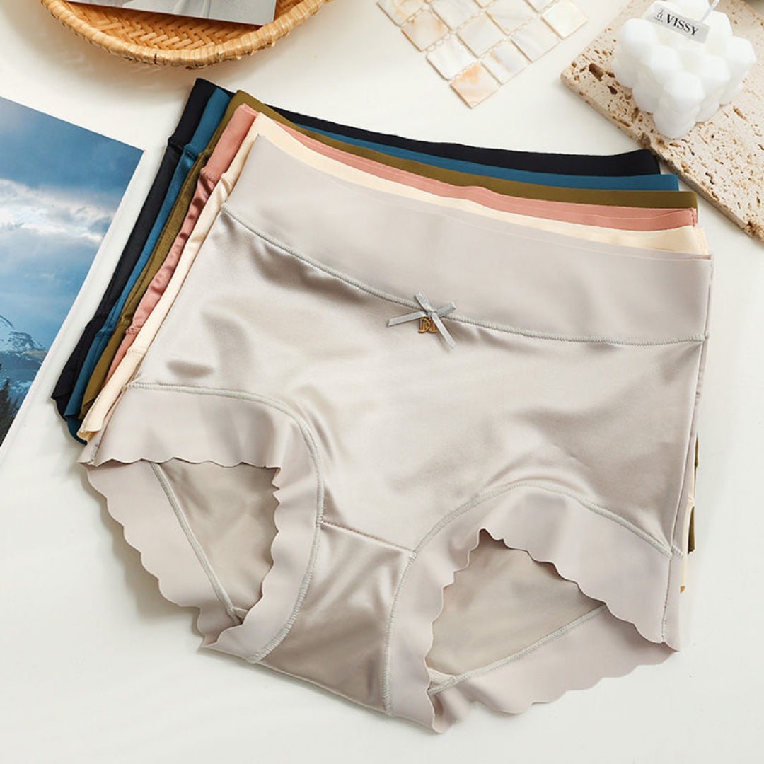 FINE - Nahtlose Satin-Slips