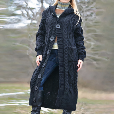 DARA - Twist Gestrickte Strickjacke
