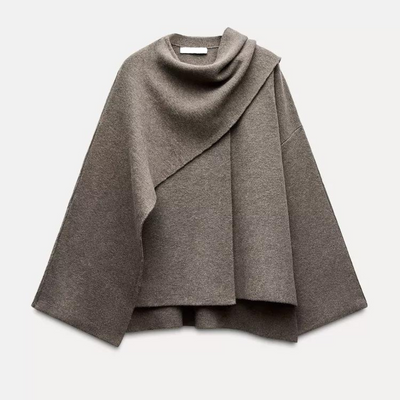 Damenumhang eleganter moderner Schnitt weicher Stoff - Doriane