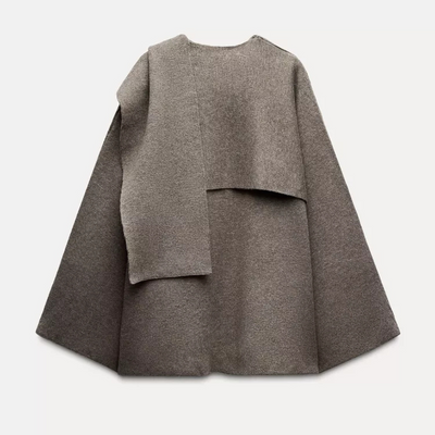 Damenumhang eleganter moderner Schnitt weicher Stoff - Doriane