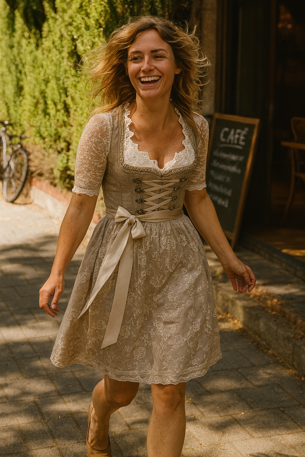 Elegantes Damen Dirndlkleid - Eleonora