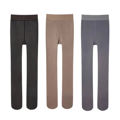 Damen-Thermostrumpfhose mit Fleece-Futter - Delphine