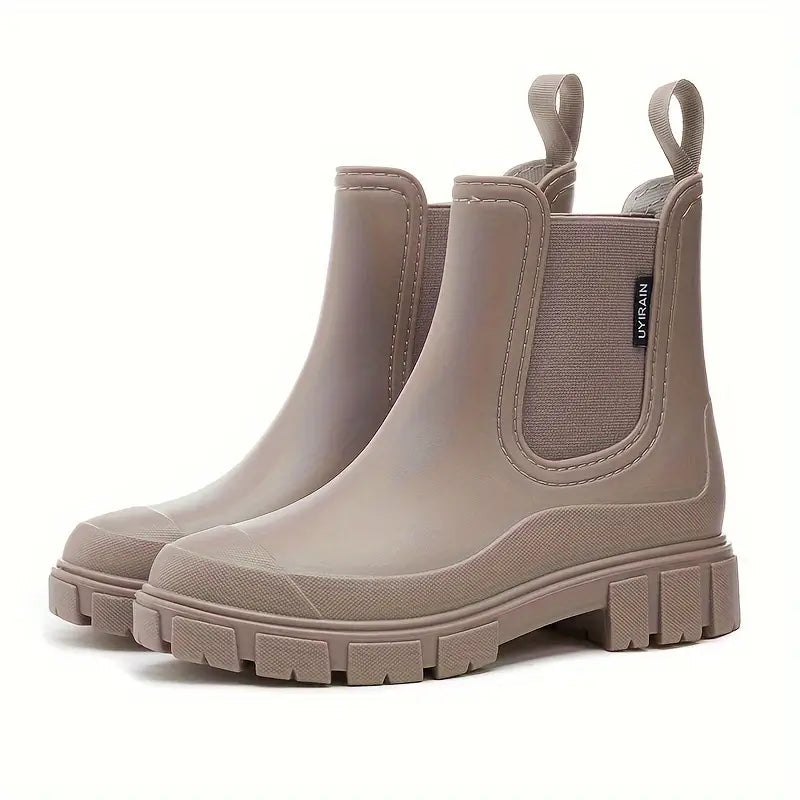 Wasserdichte Damenstiefel mit dicker Sohle - Pamela