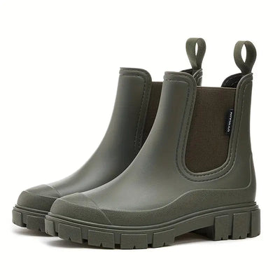 Wasserdichte Damenstiefel mit dicker Sohle - Pamela