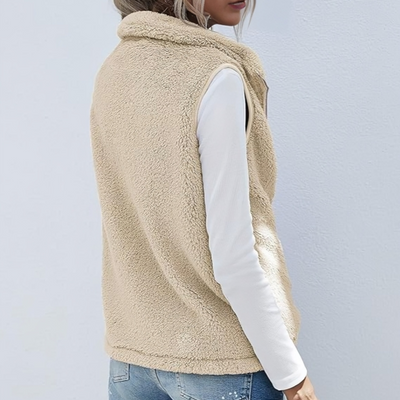 Damen-Fleece-Weste mit Reißverschluss - Adrielle