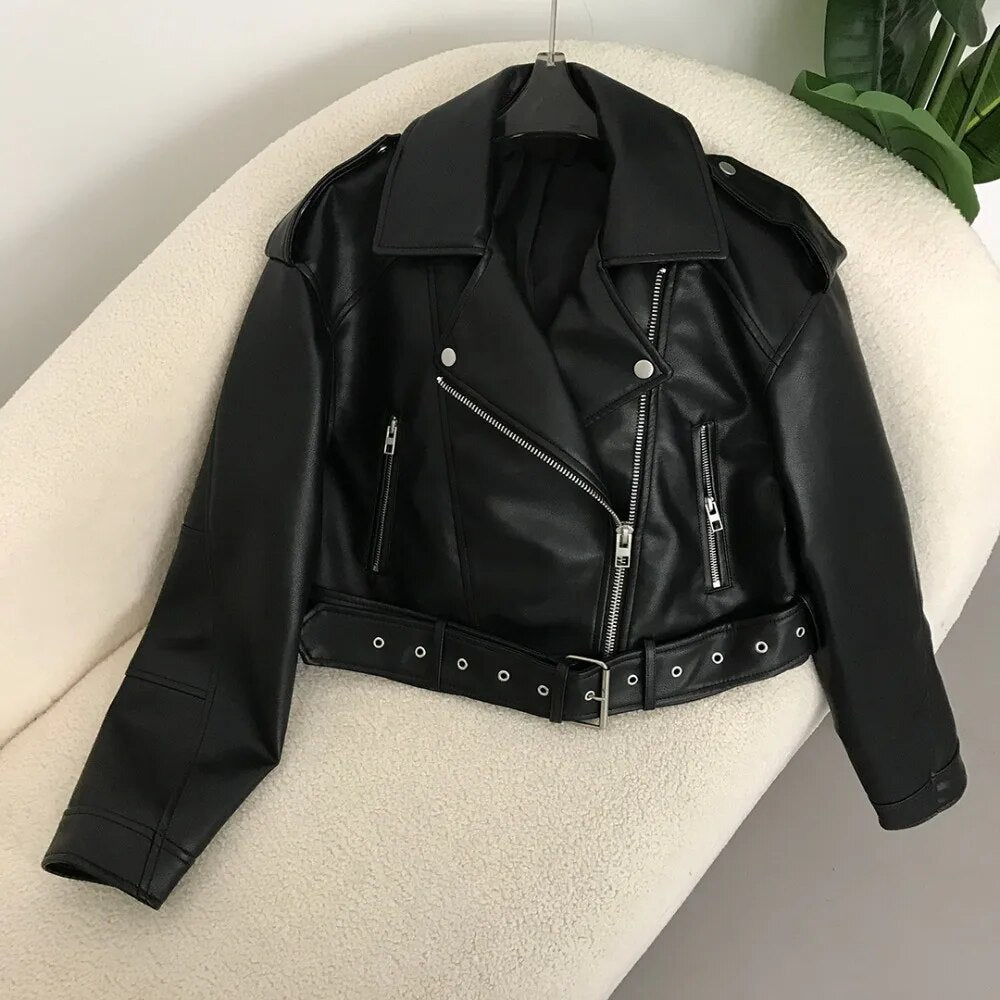 Benthe - stylische Lederjacke für den Frühling