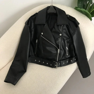 Benthe - stylische Lederjacke für den Frühling