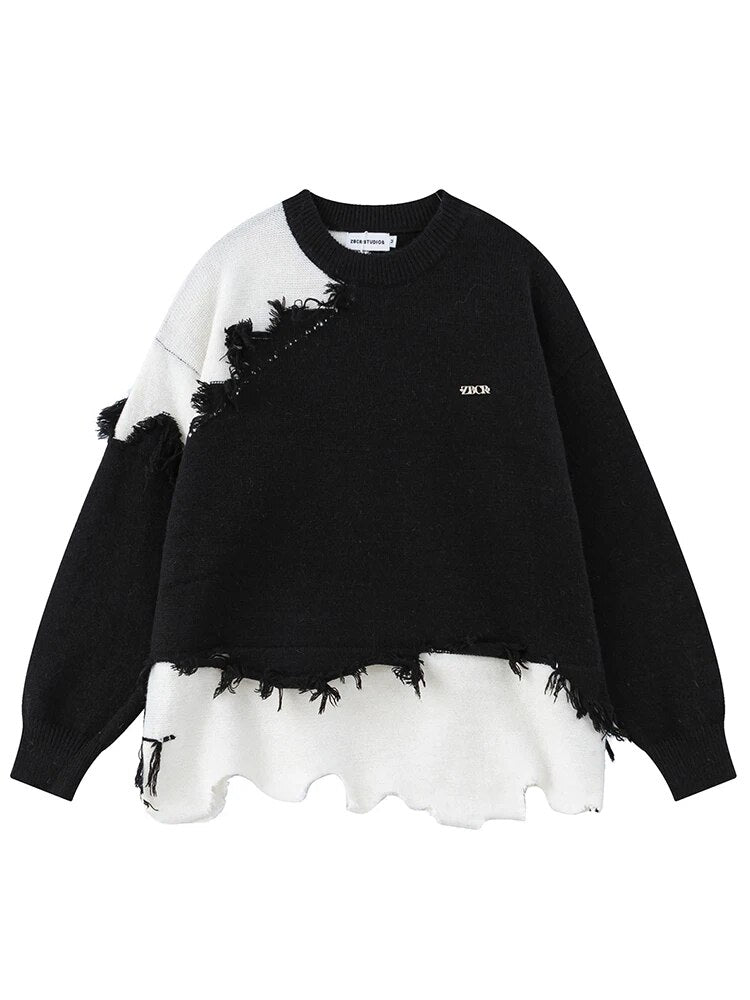 Fiene - Vintage-Pullover aus Baumwolle