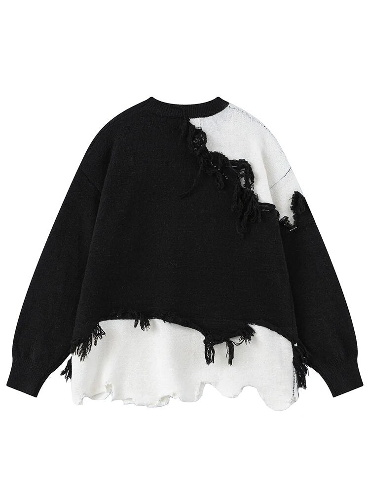 Fiene - Vintage-Pullover aus Baumwolle