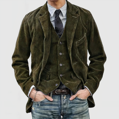 ELLIOT - Lässige Kordjacke