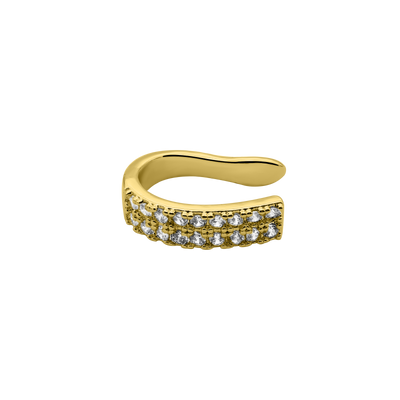 Majestic Diana Earcuff 14K Vergoldet