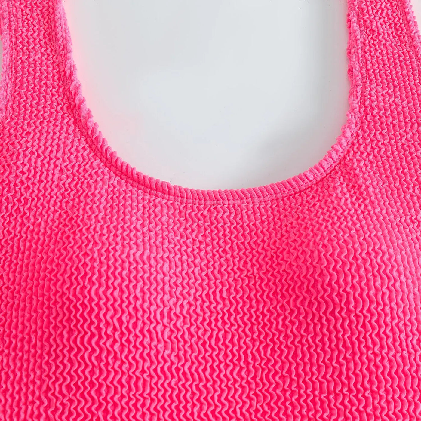 Ocean Chic - Champagnerwellen Bonbonfarben Einteiliger Badeanzug
