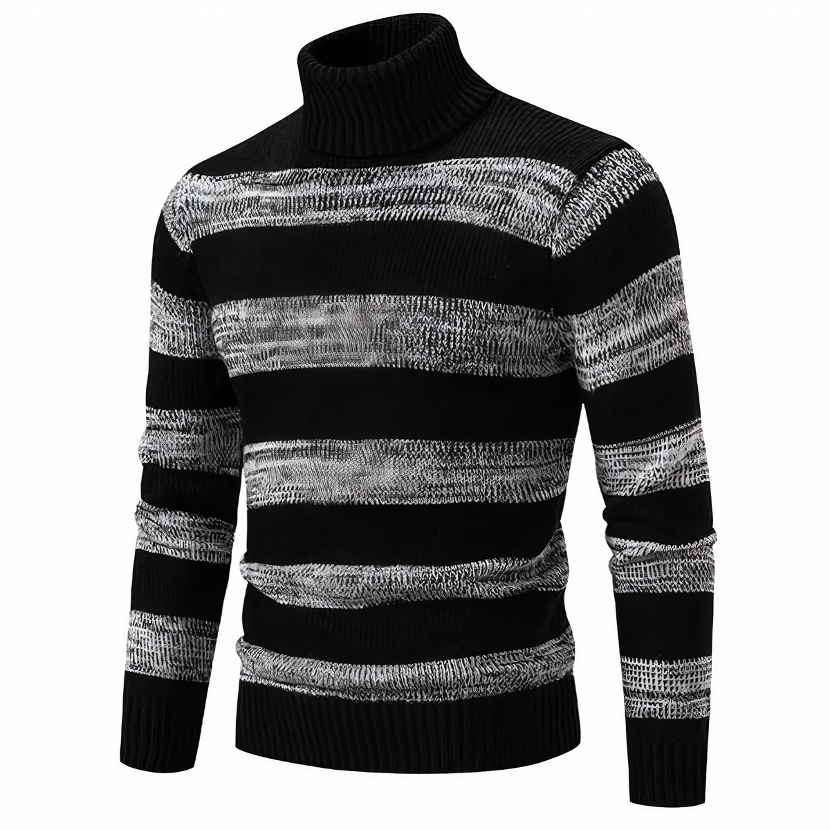 FRANCE - Gestrickter Patchwork-Pullover für Männer