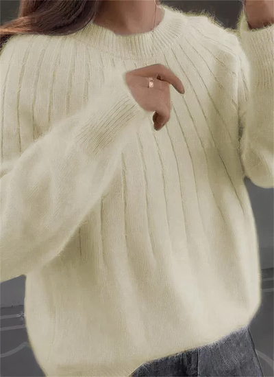 Fridana - Flauschiger Strickpullover