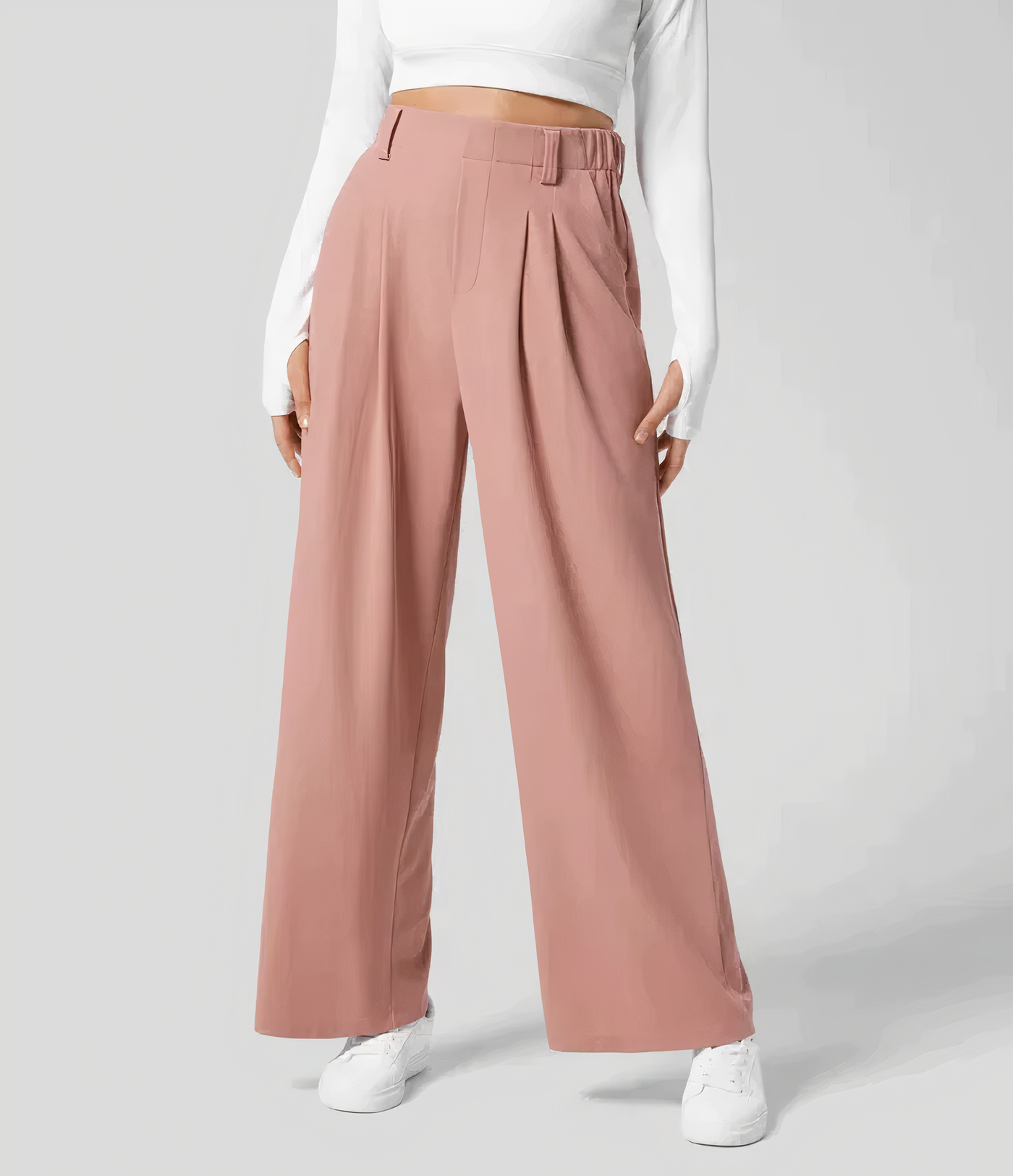 Georgia - Lose Hose mit hoher Taille
