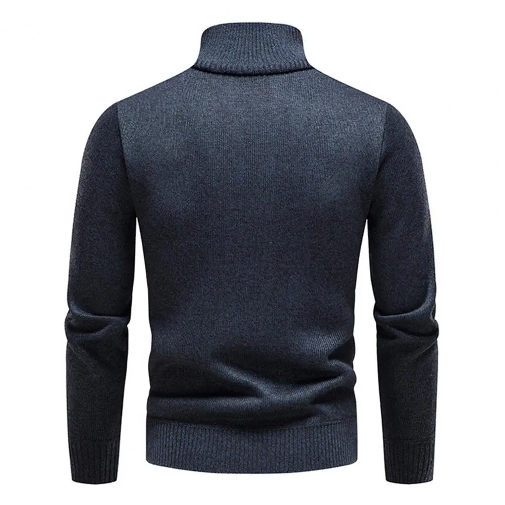 GUSTAV - Farbkontrast-Winterpullover