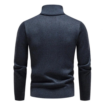 GUSTAV - Farbkontrast-Winterpullover