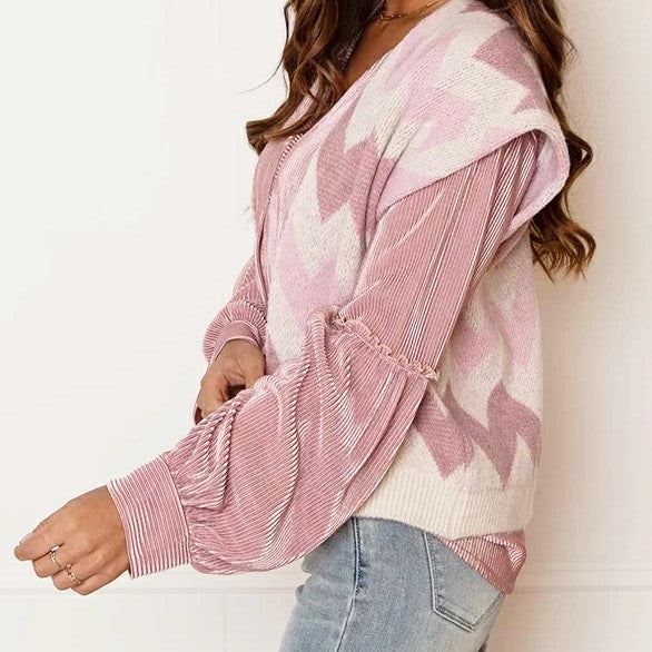 Fara - Elegante Satinbluse