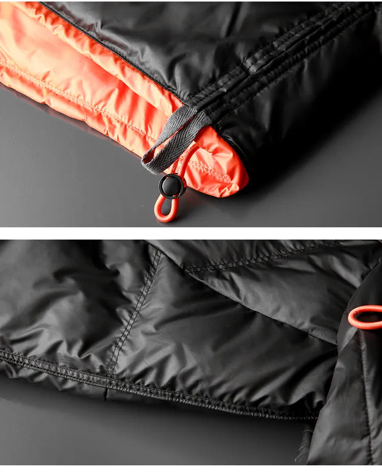 Steppjacke mit Kapuze und Kontrastfutter - Mark