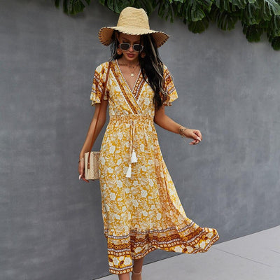 LILI - GEBLÜMTES KLEID