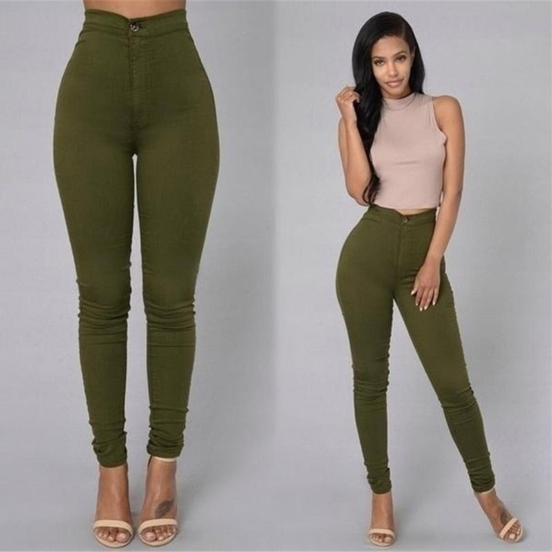 Camilla Hosen - Damen Hose mit hoher Taille für schlanke Silhouette