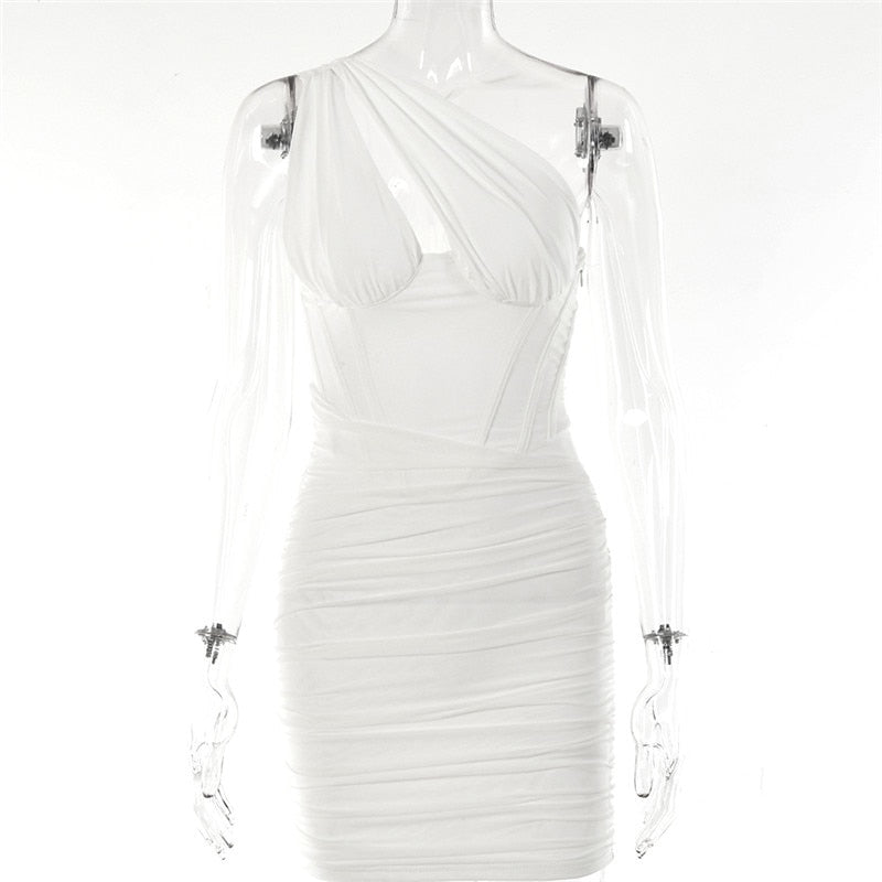 Zoey - Eng anliegendes Abendkleid aus Mesh