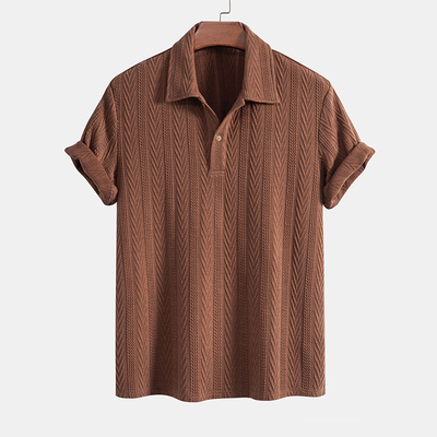 Harlow Legacy Jacquard-Strickhemd