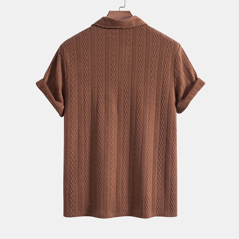 Harlow Legacy Jacquard-Strickhemd