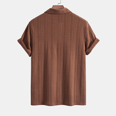Harlow Legacy Jacquard-Strickhemd