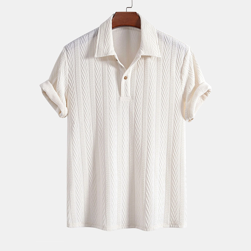 Harlow Legacy Jacquard-Strickhemd